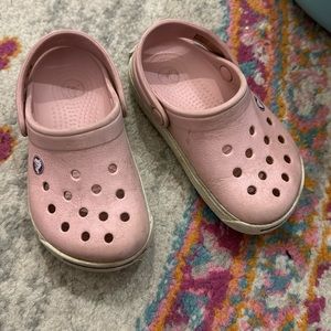 Pink Crocs